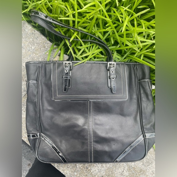 Vintage Coach Legacy Hampton Gallery Tote, Shoulder Bag Black Y2K
School or work - Picture 2 of 11